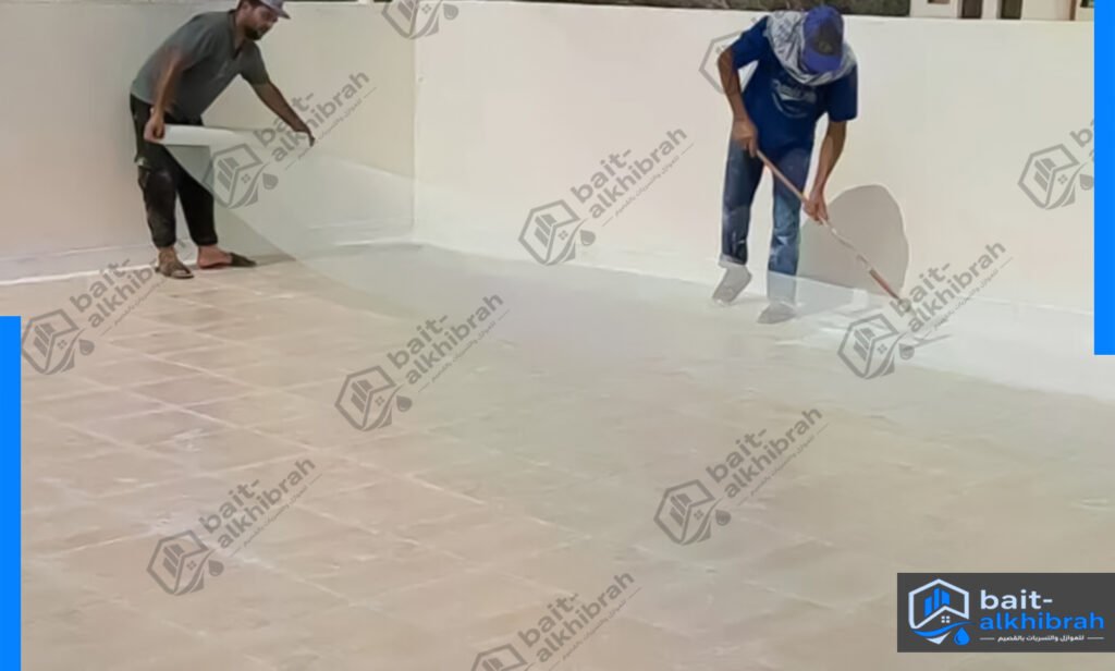 عزل اسطح مبلطة بالخبراء
